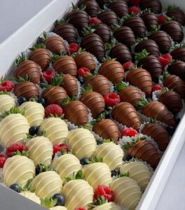 Assorted strawberries