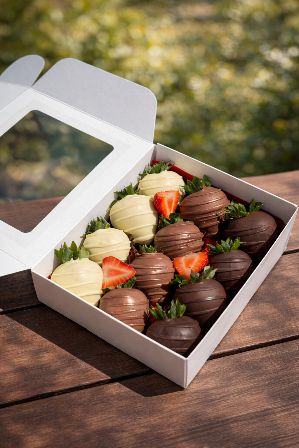 Assorted strawberries