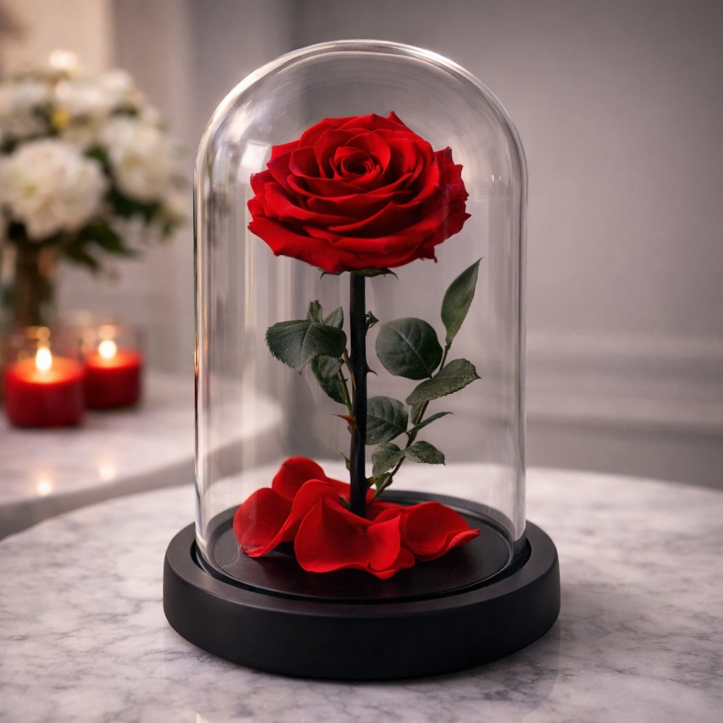 Everlasting Red Rose