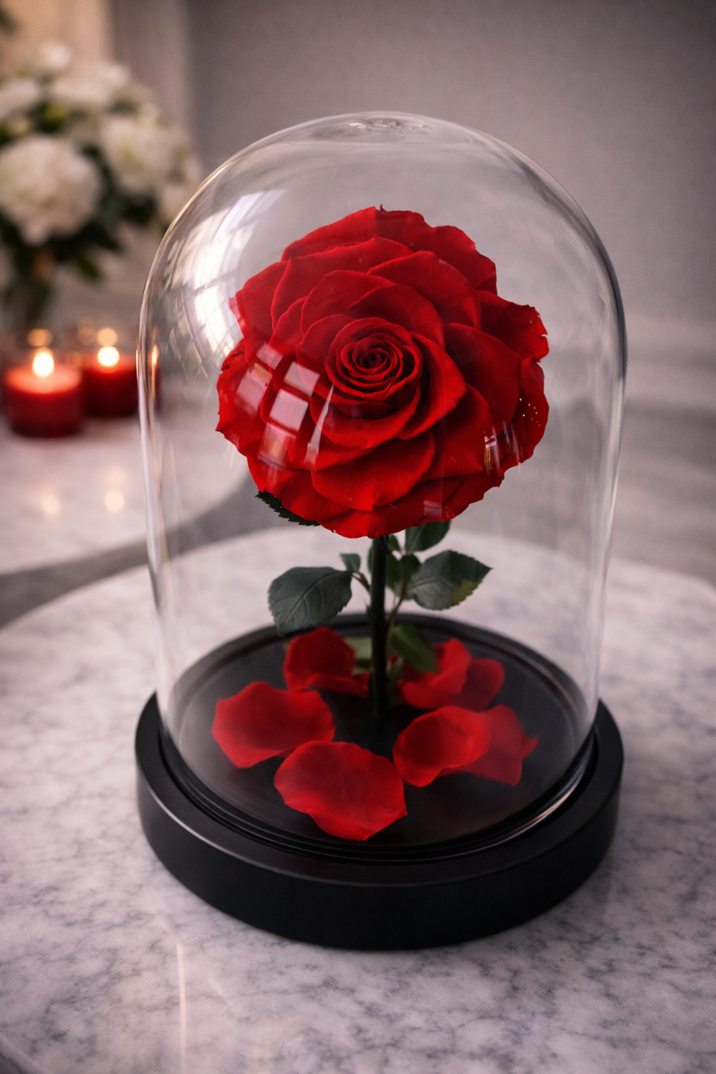 Everlasting Red Rose