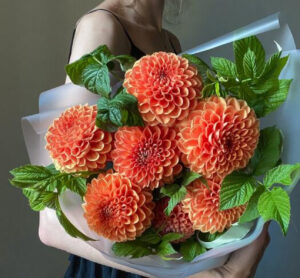 Colourful Dahlias Bouquet