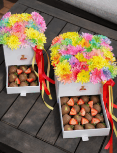 Rainbow Bouquet Box