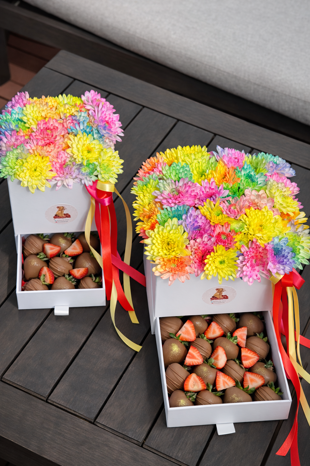 Rainbow Bouquet Box